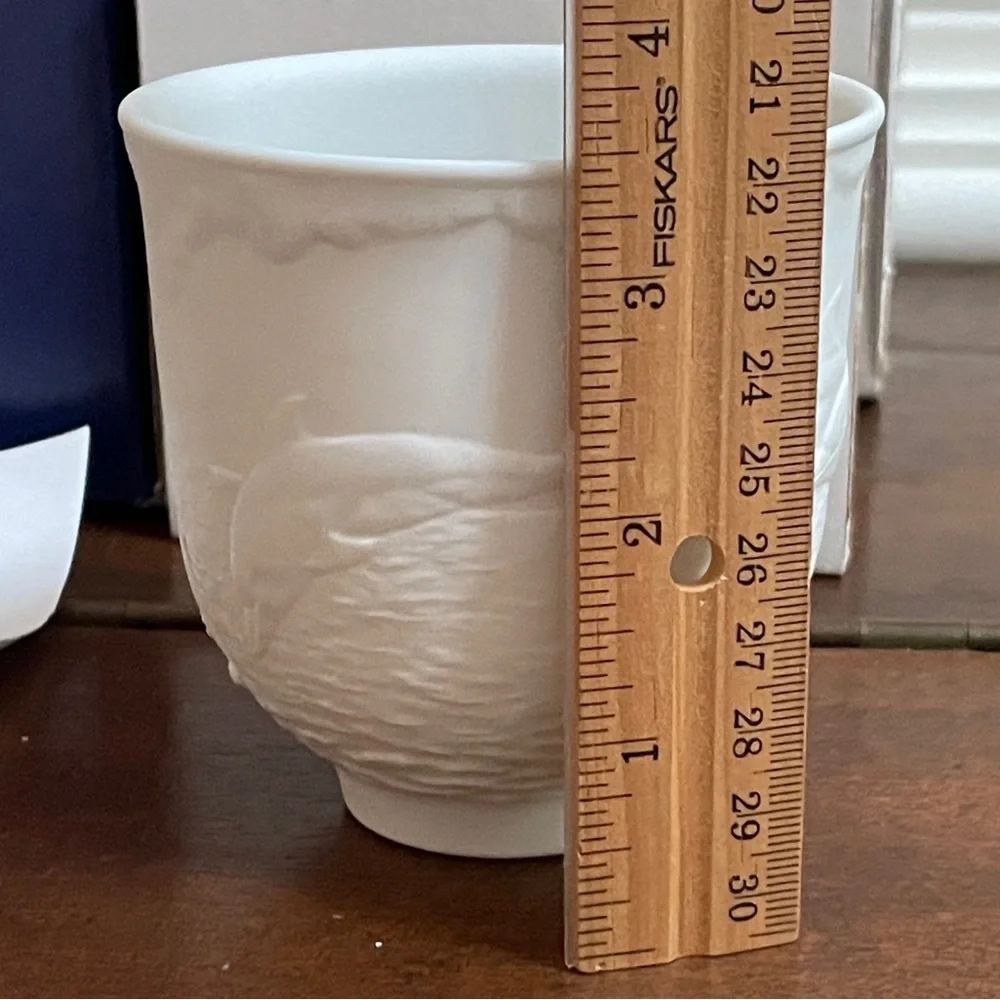 Lladro Collectors Society 1998 Member Gift Dolphins Swimming Cup Candle Holder - Picture 8 of 13